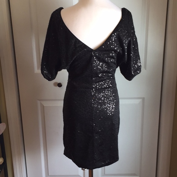 ArdenB Mini black sequin dress - Picture 3 of 4